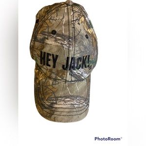 Duck Dynasty Hey Jack Si Cap Hat Camouflage 
One Size Fits Most